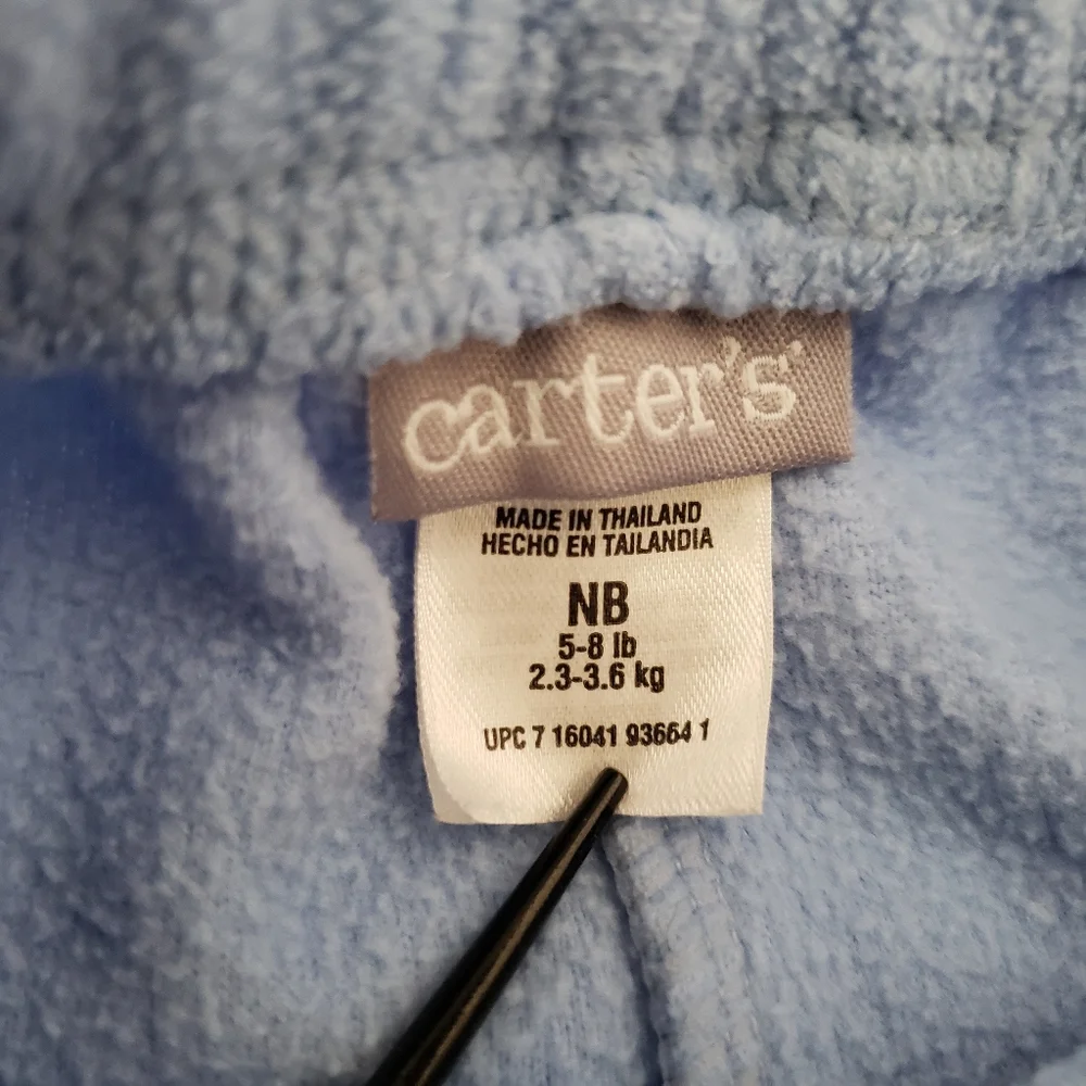 Bundle of 3 Carter's Newborn Pants